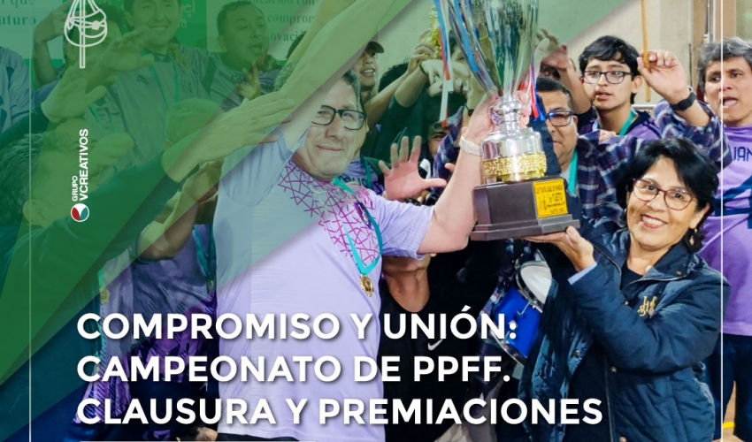 Celebramos el talento y la entrega.